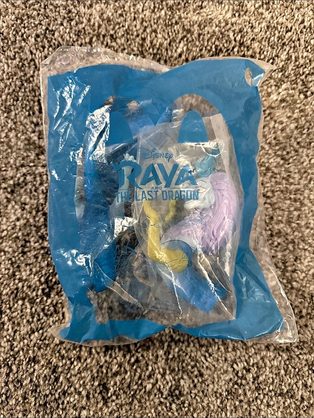 Disney Raya the Last Dragon Plush Toy in Blue & Purple NWT